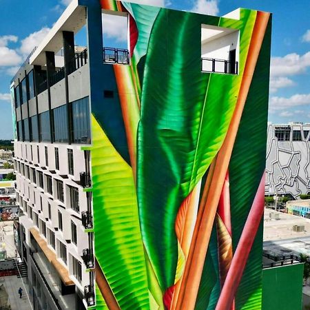Moxy Miami Wynwood Hotell Exteriör bild