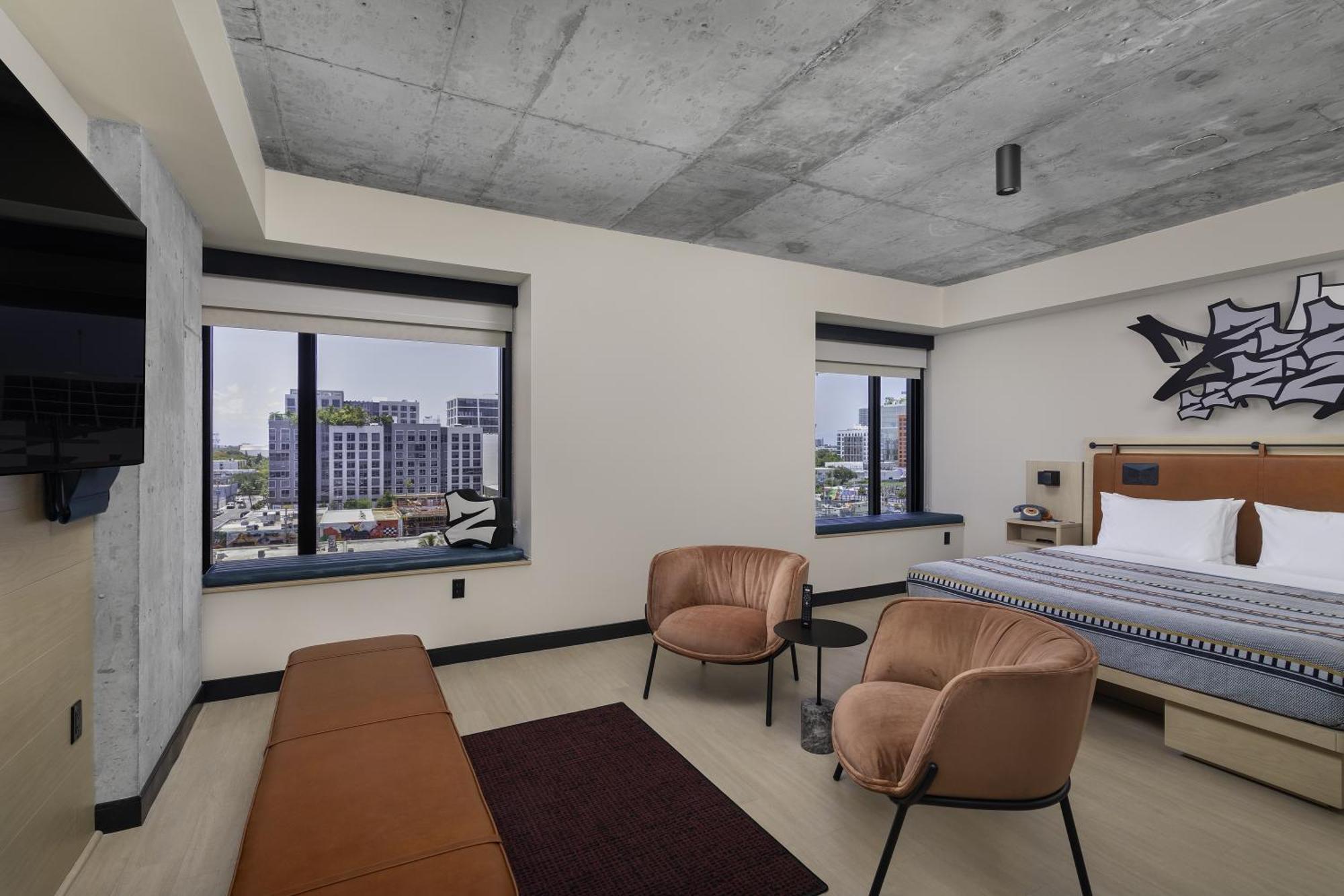 Moxy Miami Wynwood Hotell Exteriör bild