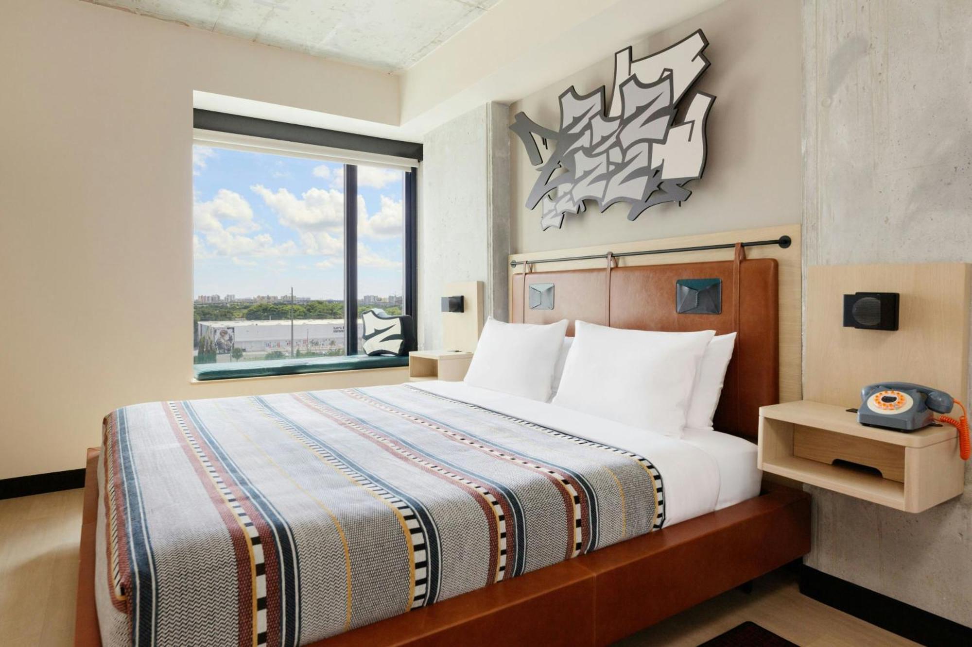 Moxy Miami Wynwood Hotell Exteriör bild